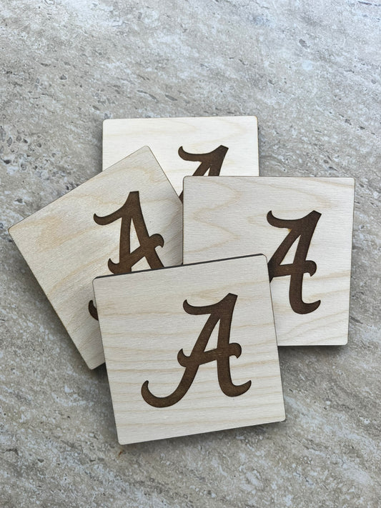 Alabama Coaster Set - 4