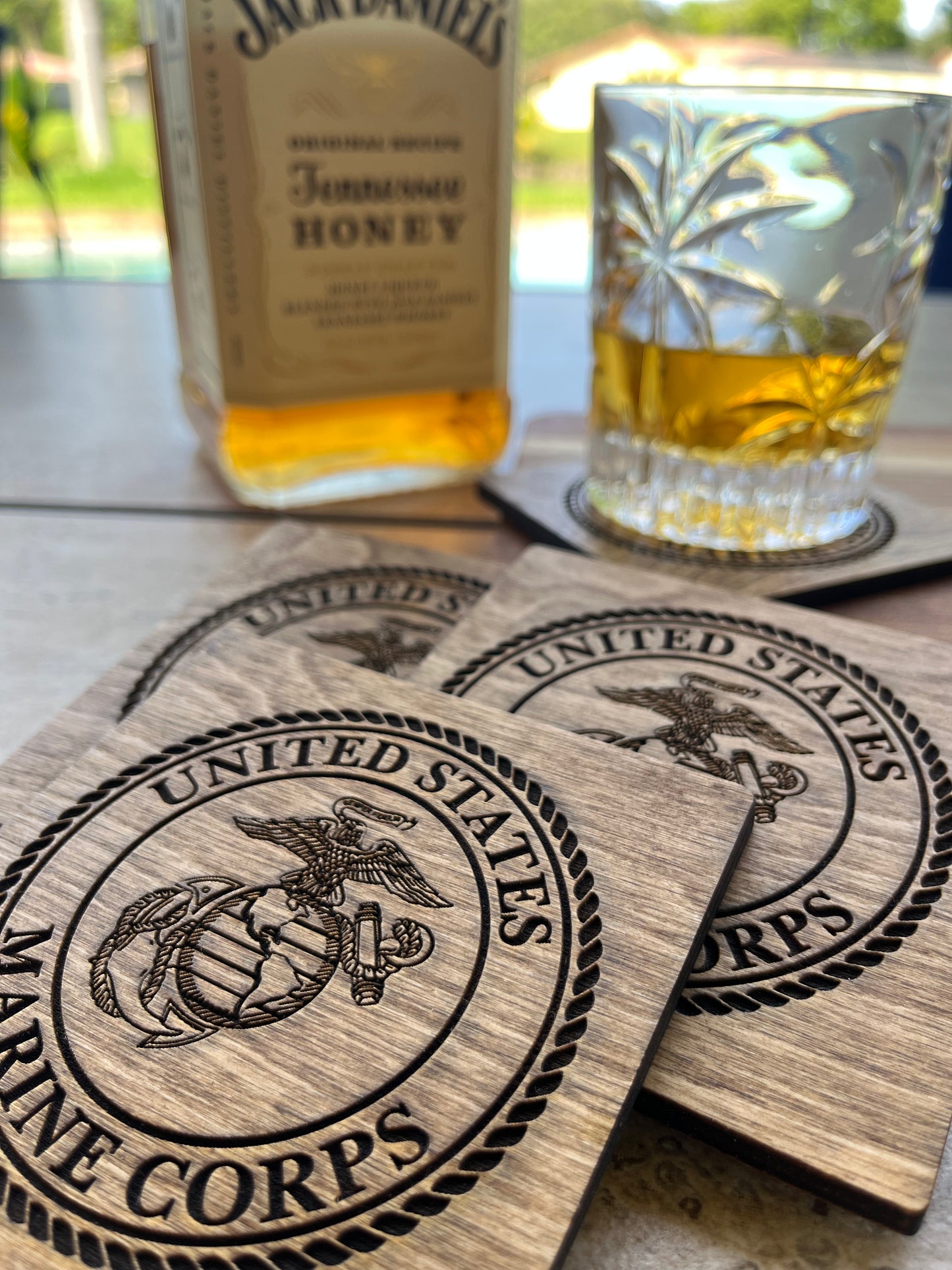 Marines Coaster Set of 4