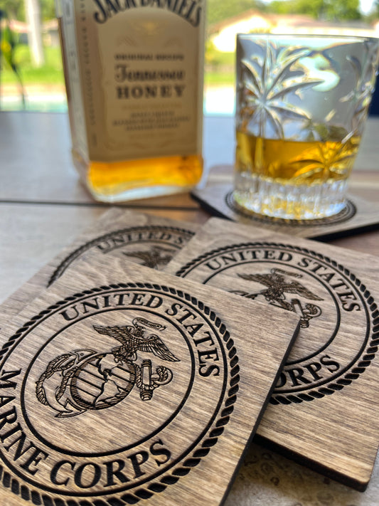 Marines Coaster Set of 4