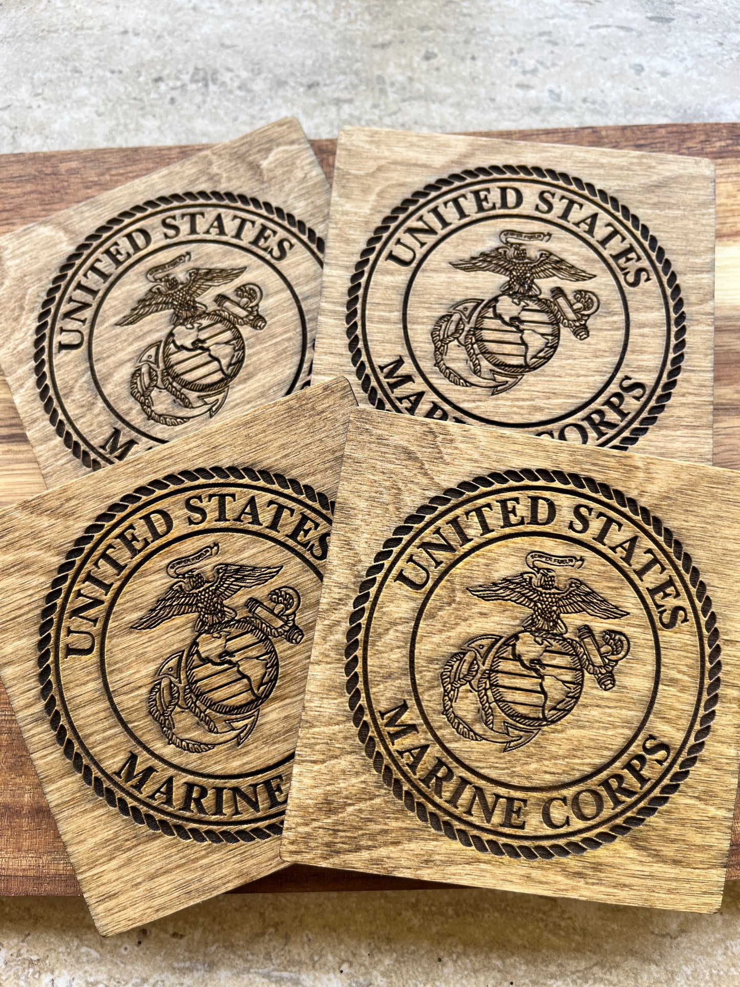 Marines Coaster Set of 4