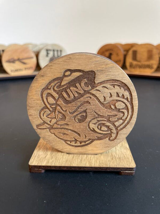 UNC Rustic Bottle Opener 3 Inch