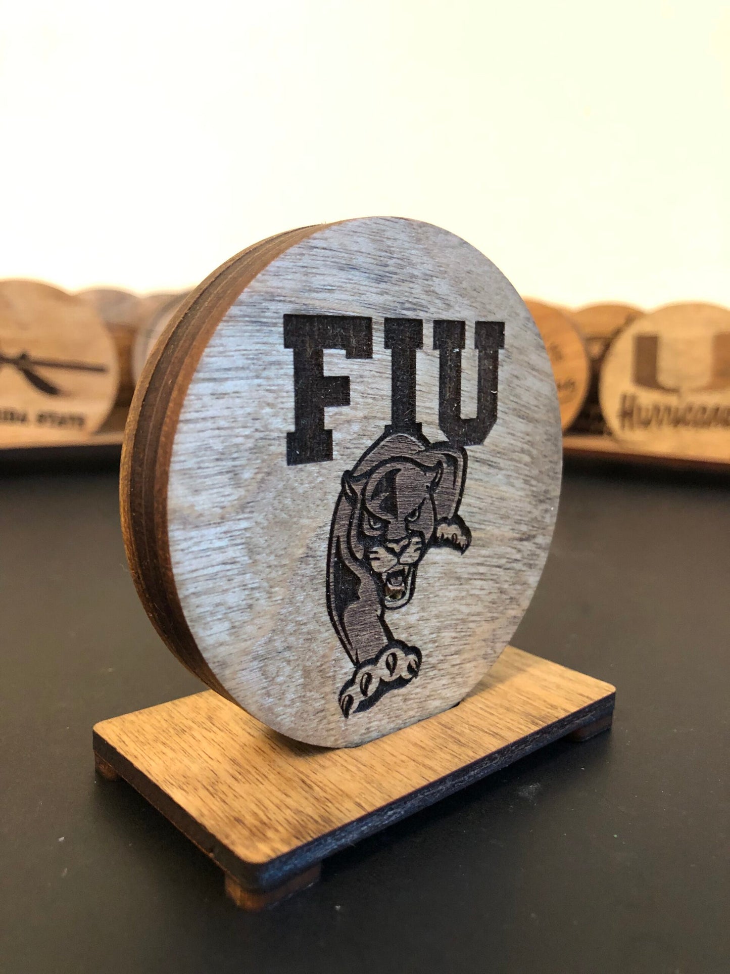 Florida International University Rustic Bottle Opener 3 Inch