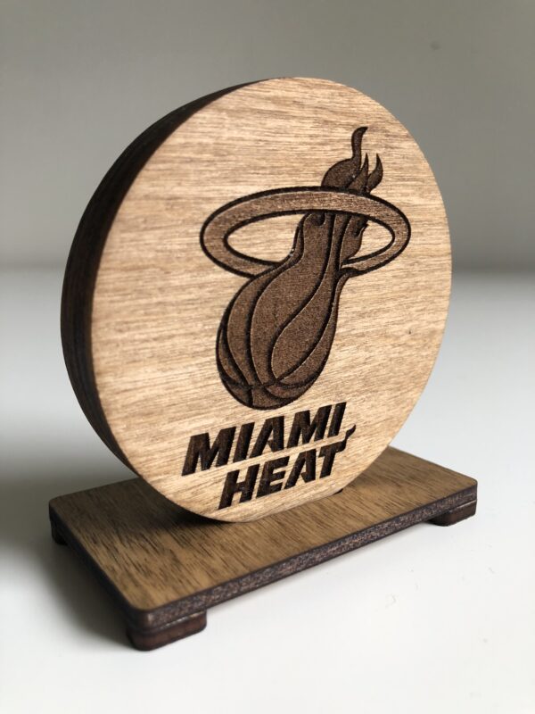 Miami Heat Rustic Bottle Opener 3 Inch