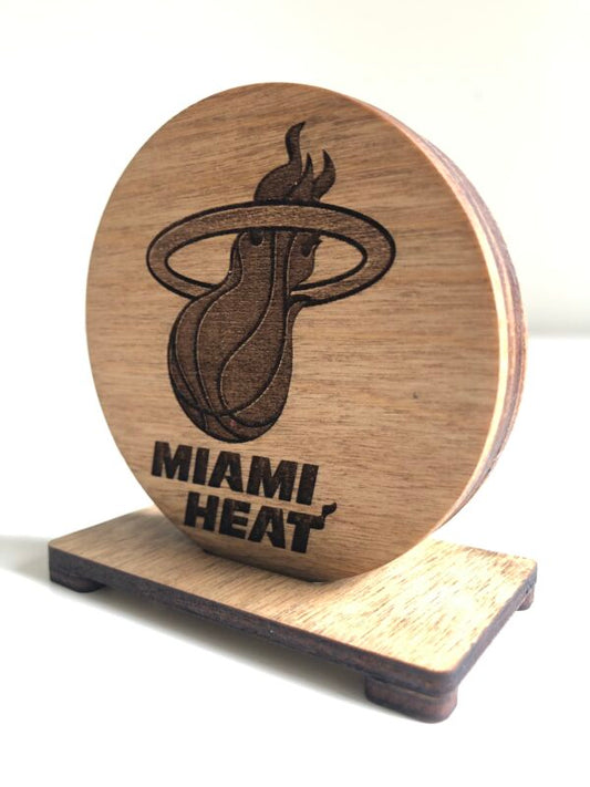 Miami Heat Rustic Bottle Opener 3 Inch