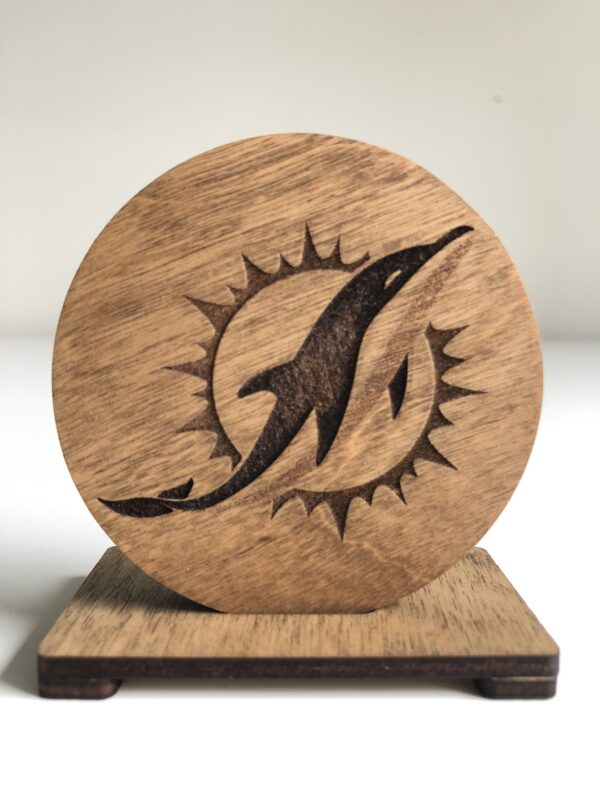 Miami Dolphins Rustic Bottle Opener 3 Inch