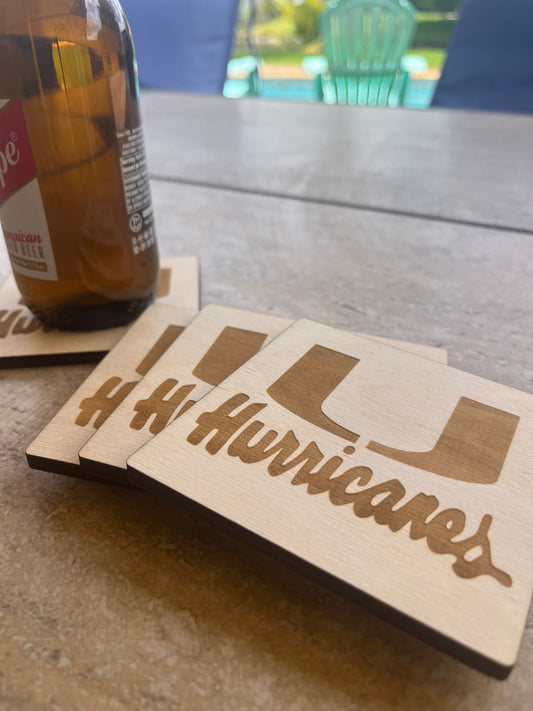 Hurricanes Coaster Set - 4