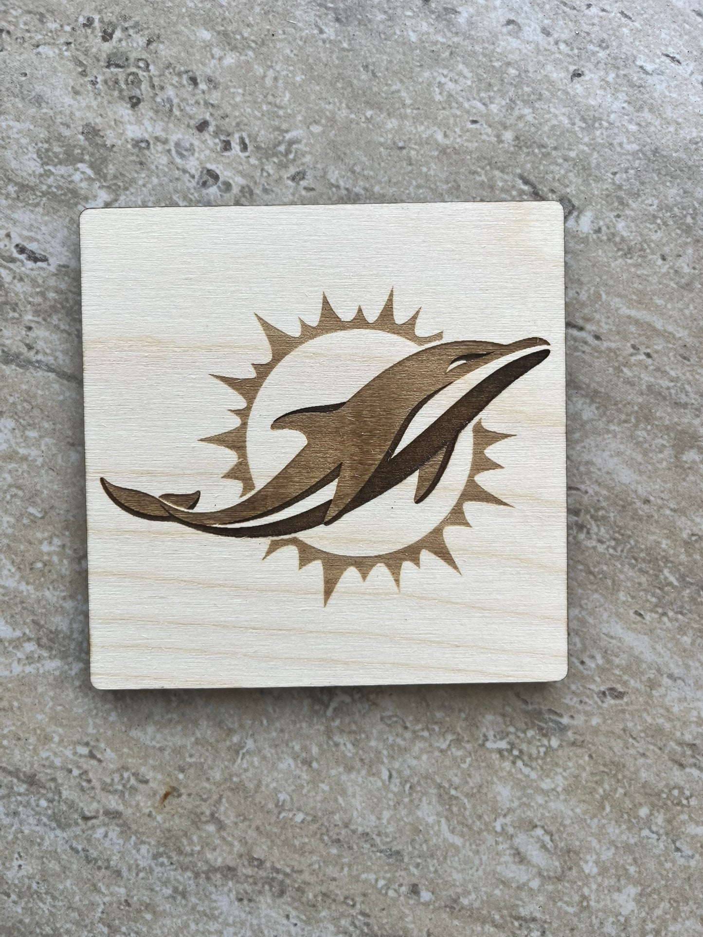 Miami Dolphins Coaster Set - 4