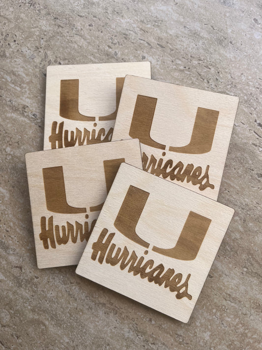 Hurricanes Coaster Set - 4