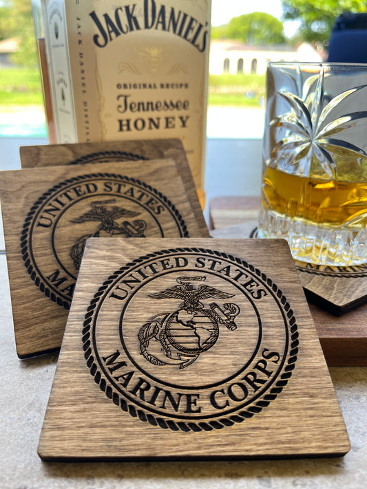 Marines Coaster Set of 4