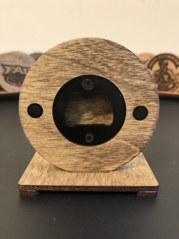 Miami Hurricanes Rustic Bottle Opener 3 Inch