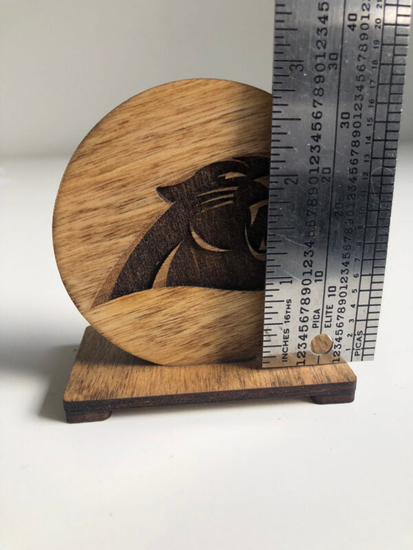 Carolina Panthers Rustic Bottle Opener 3 Inch