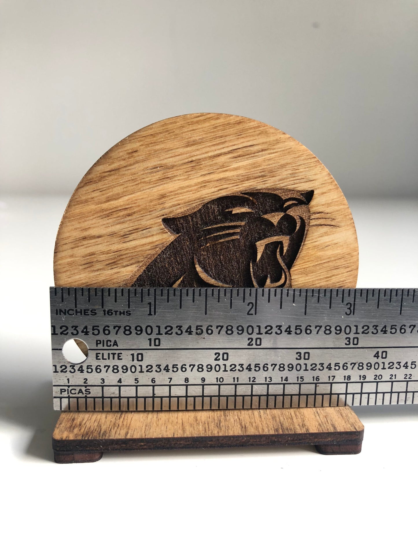 Carolina Panthers Rustic Bottle Opener 3 Inch