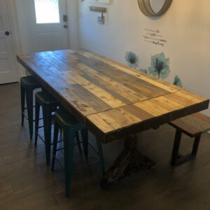 BluSkysUnlimited Custom Design Rustic Dining Room Table Thrive 4 Life